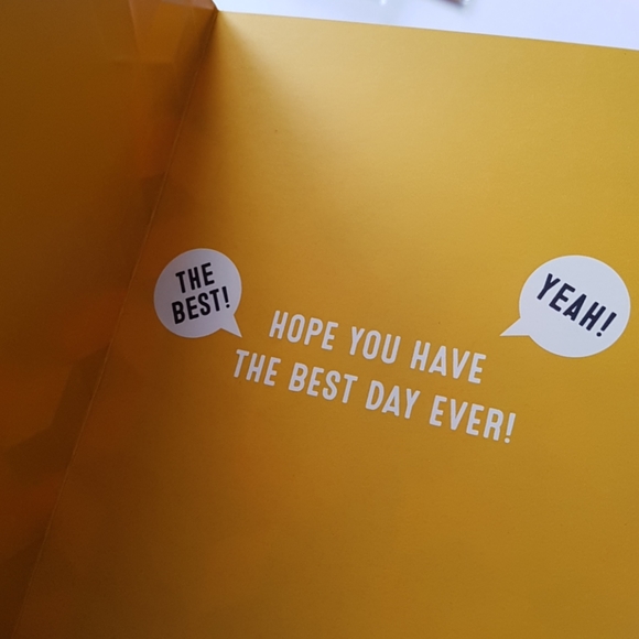 2 pcs C R Gibson Luxury Card Happy Birthday to You (1 Card with Envelope) - Picture 5 of 11